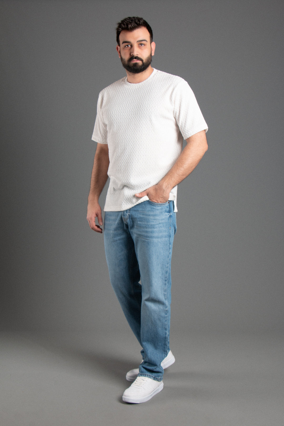 Jakarlı Oversize T-shirt