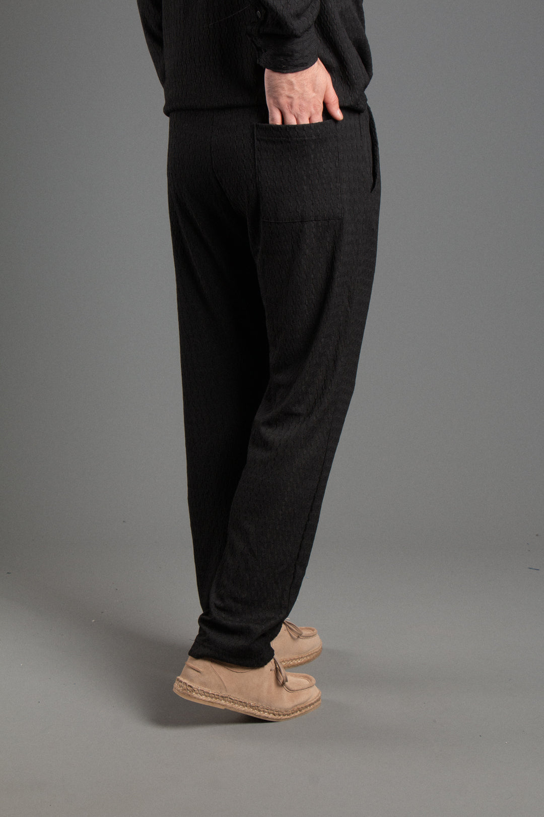 Jakarlı Relaxed Fit Jogger Pantolon