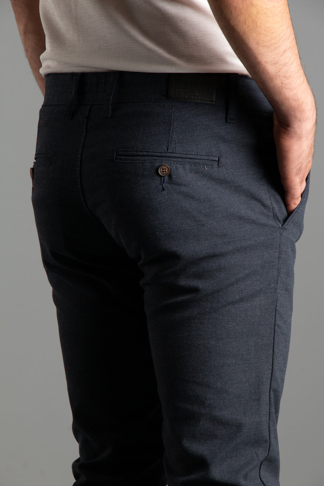 Slim Fit Keten Pantolon