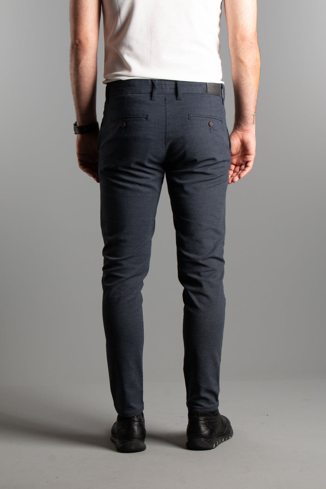 Slim Fit Keten Pantolon
