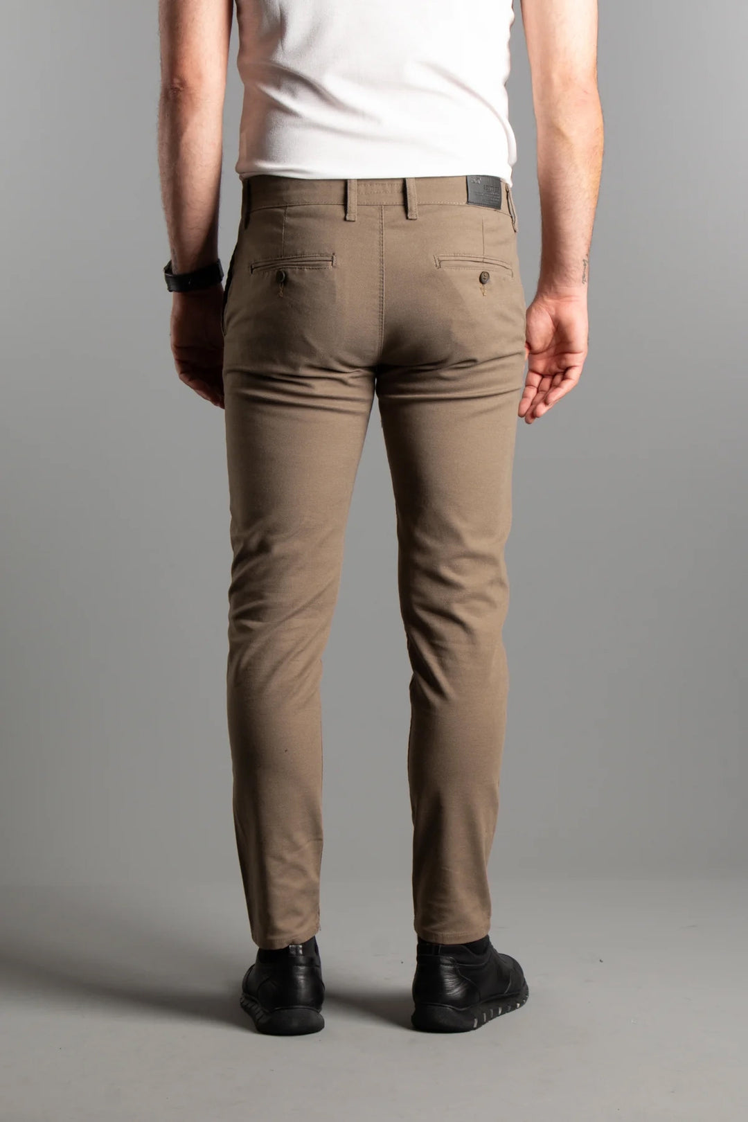Slim Fit Keten Pantolon