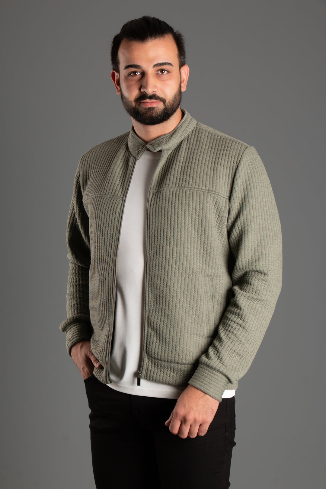 Fitilli İnce Ceket