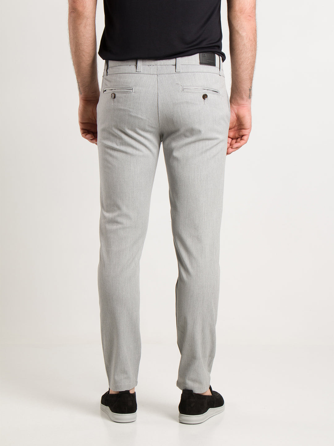 Slim Fit Keten Pantolon