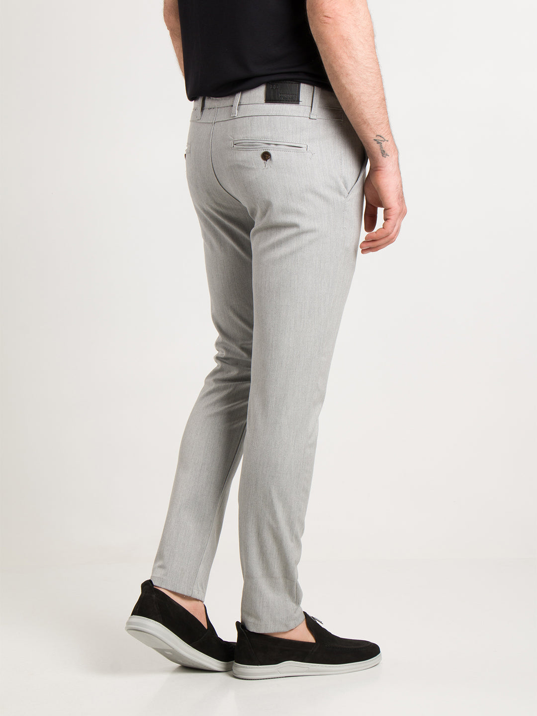 Slim Fit Keten Pantolon