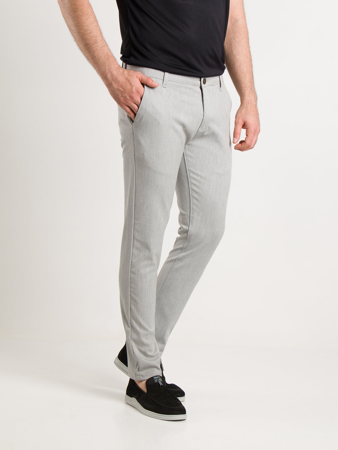Slim Fit Keten Pantolon
