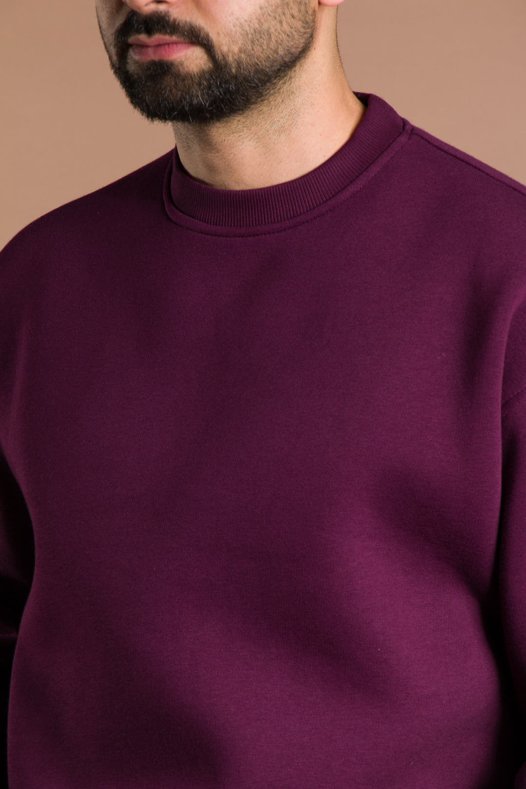 Oversize Basic 3 İplik Sweatshirt