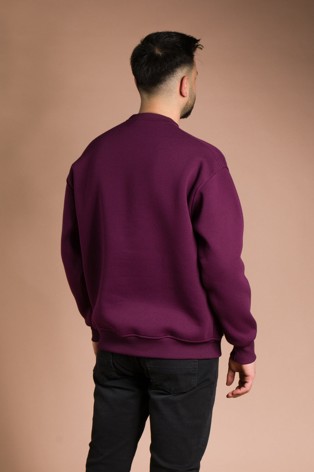 Oversize Basic 3 İplik Sweatshirt