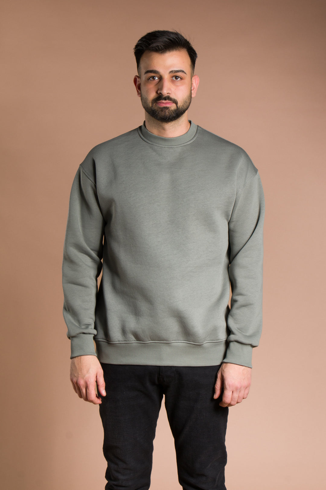 Oversize Basic 3 İplik Sweatshirt