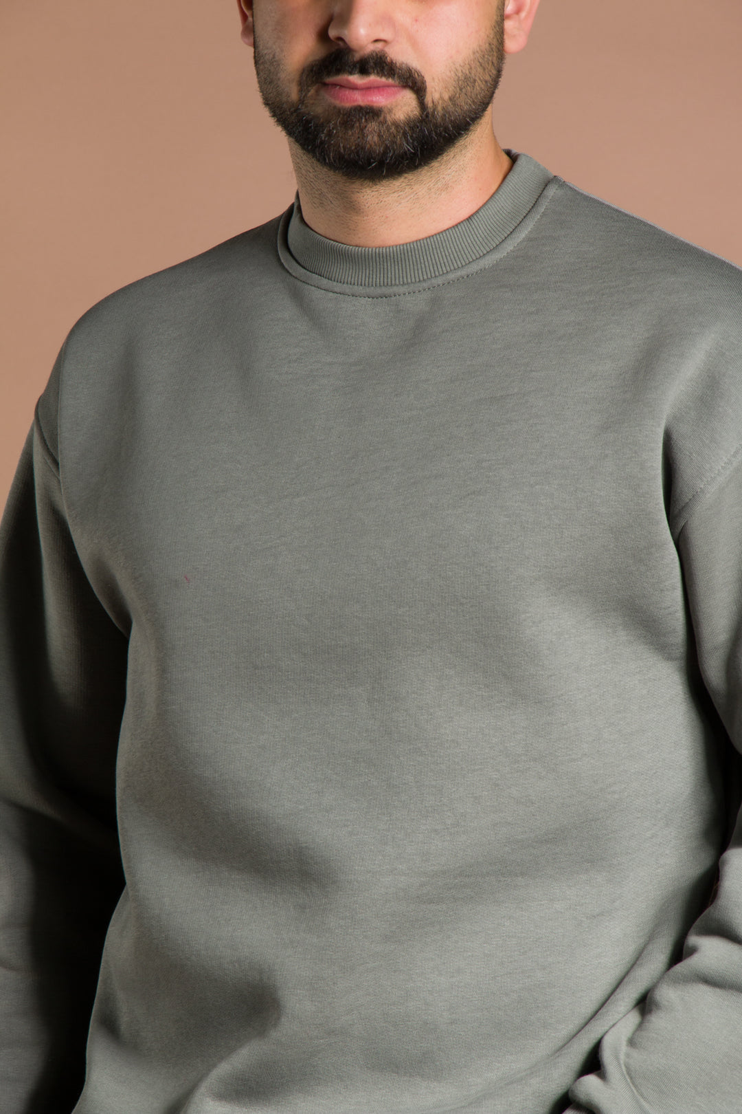 Oversize Basic 3 İplik Sweatshirt
