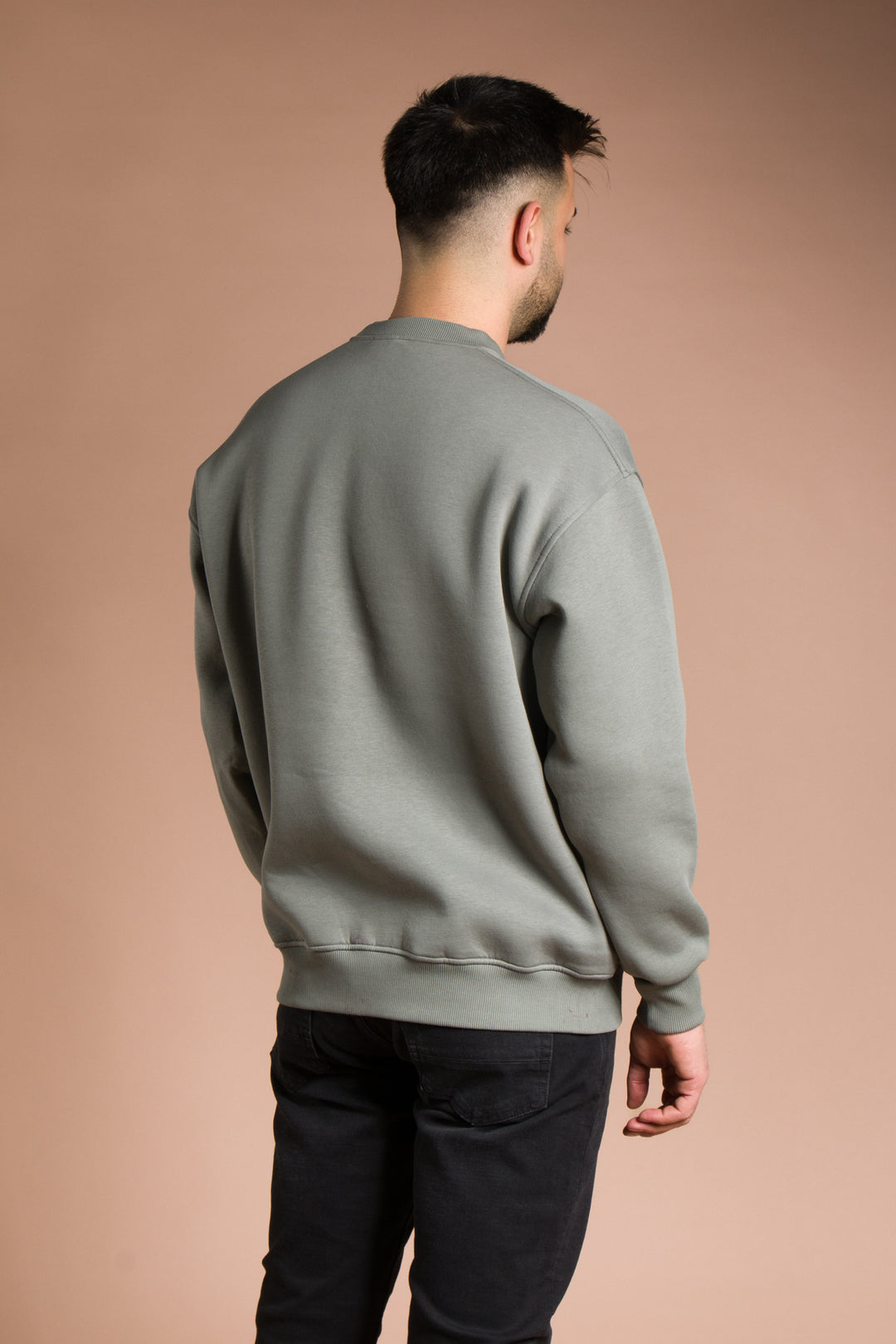 Oversize Basic 3 İplik Sweatshirt