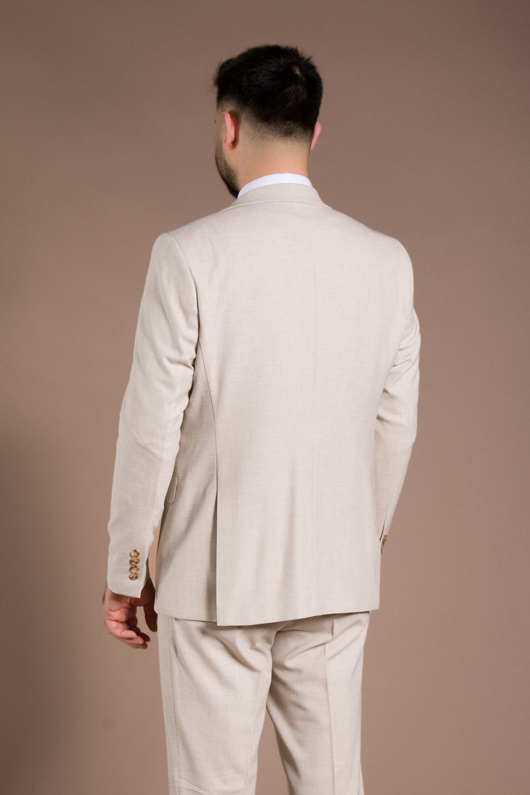 Slim Fit Yelekli Takım Elbise