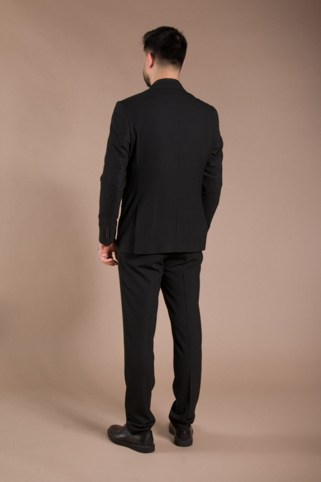 Slim Fit Yelekli Takım Elbise