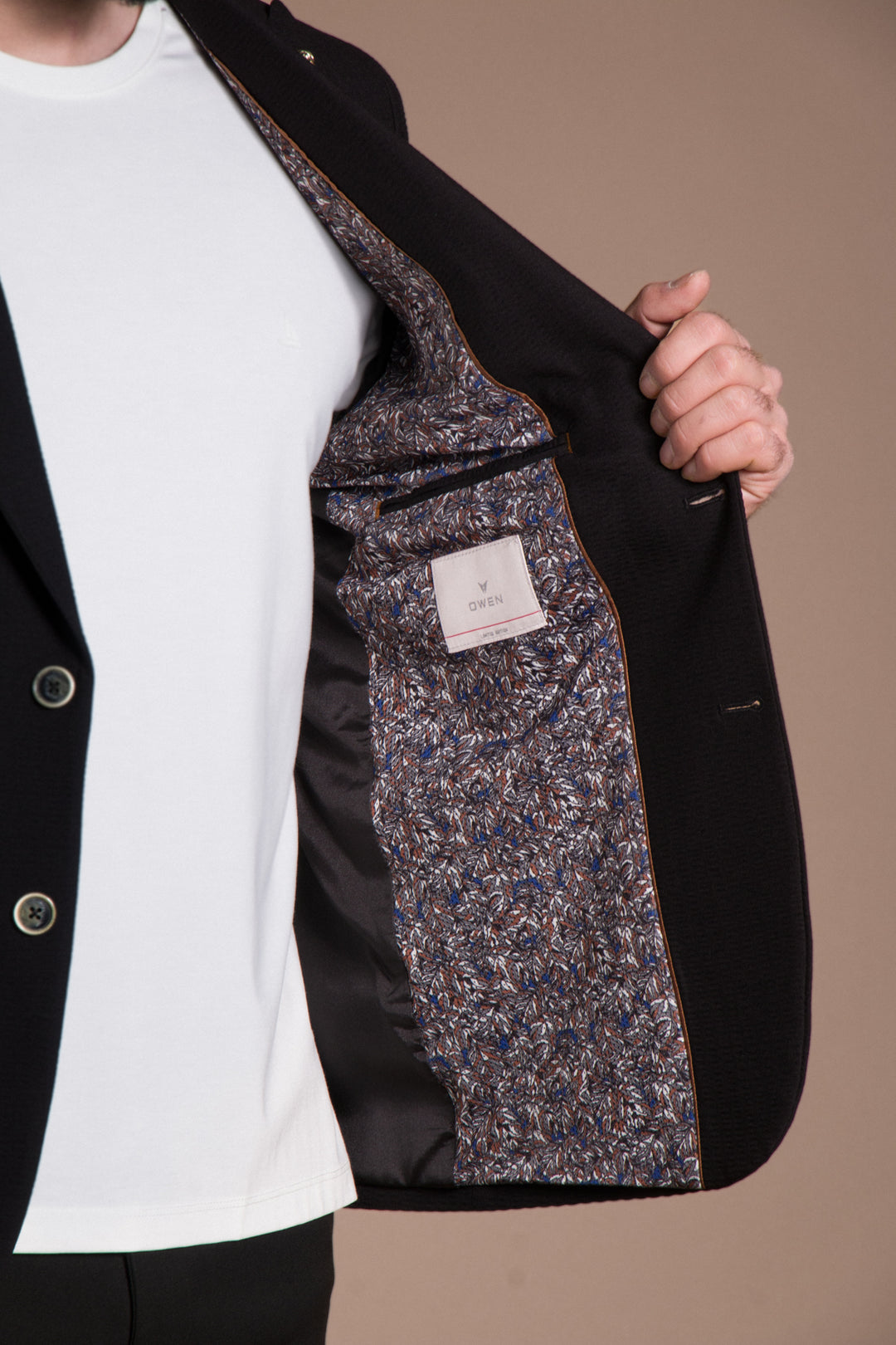 Dokulu Slim Fit Ceket Blazer