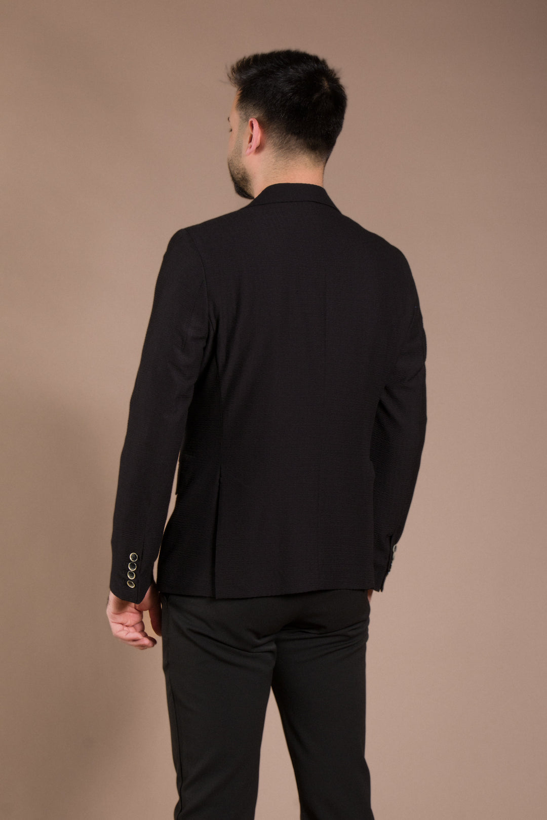Dokulu Slim Fit Ceket Blazer