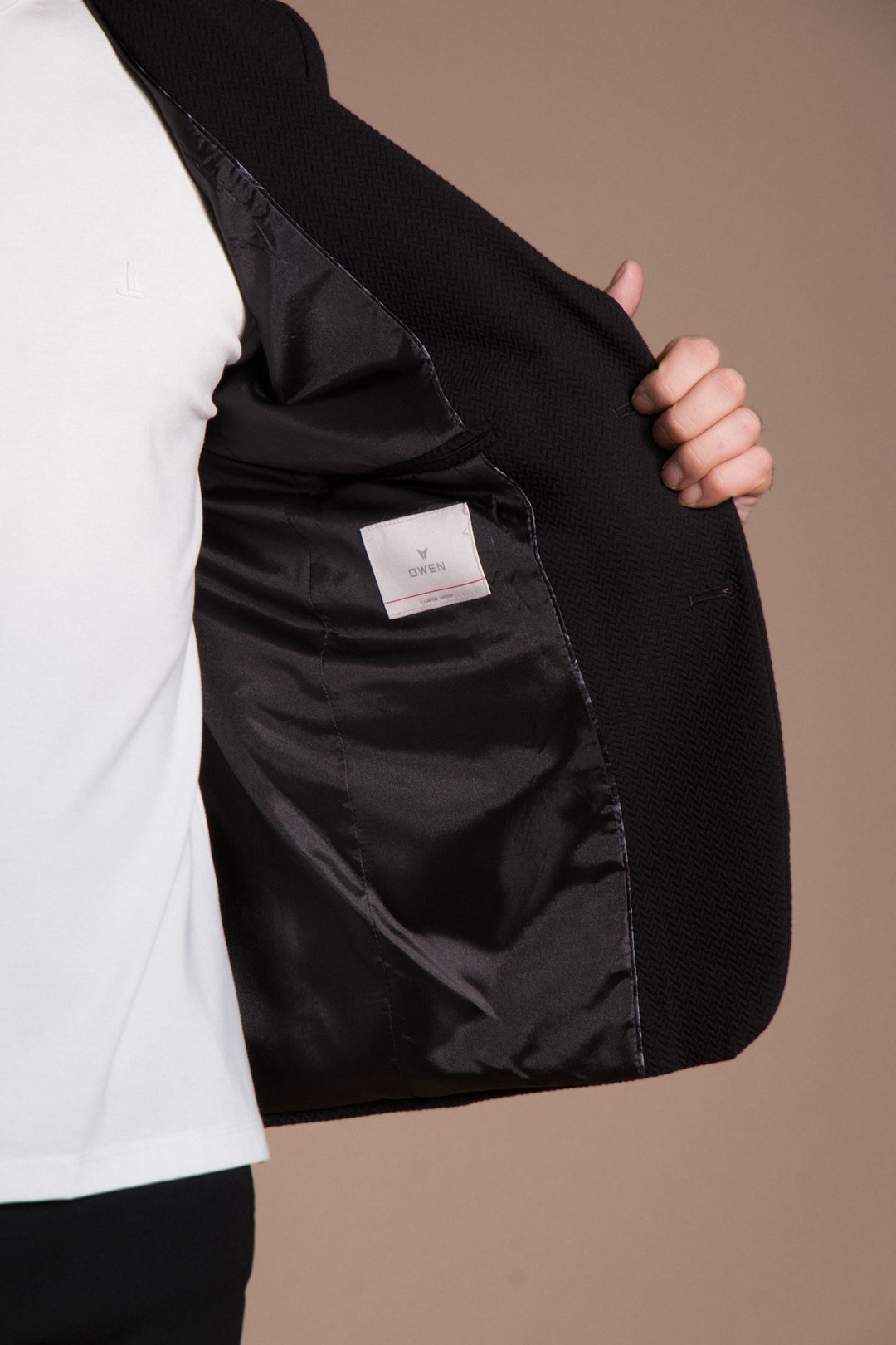 Dokulu Slim Fit Ceket Blazer