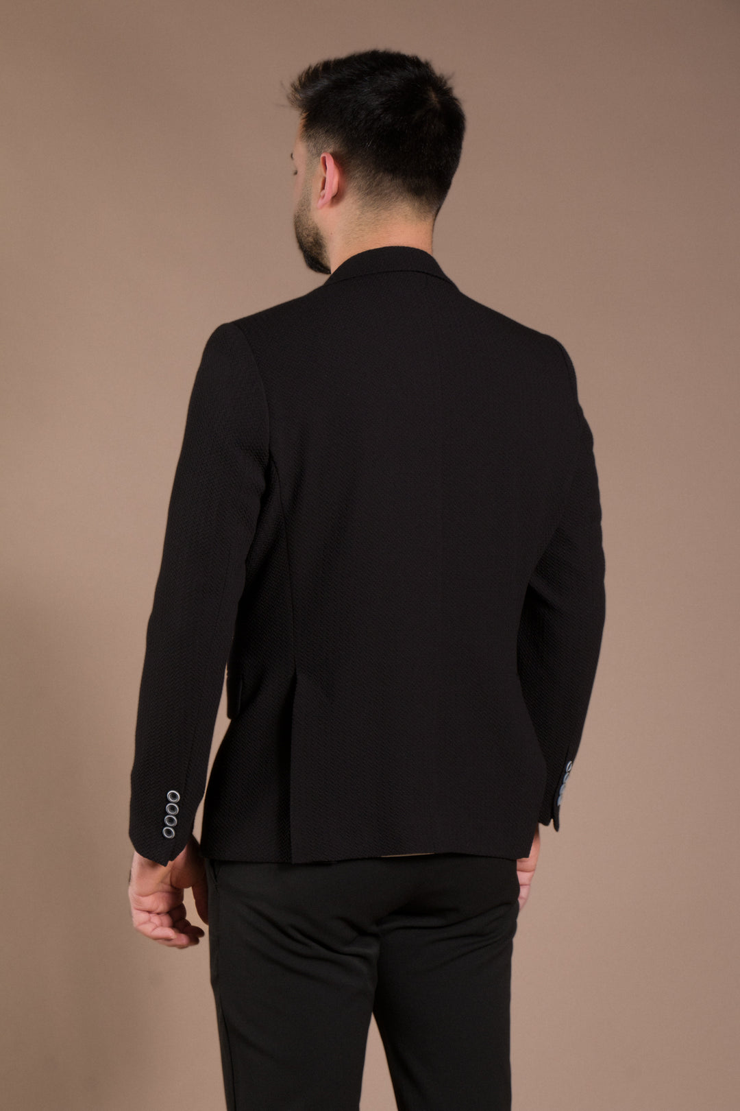 Dokulu Slim Fit Ceket Blazer