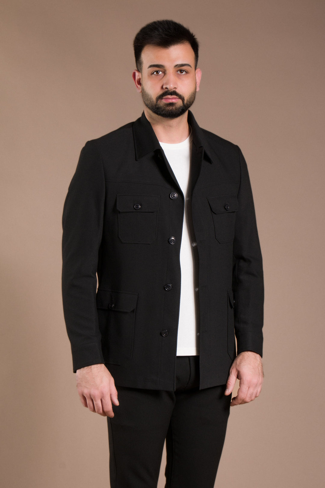 Dokulu Soft İnce Ceket