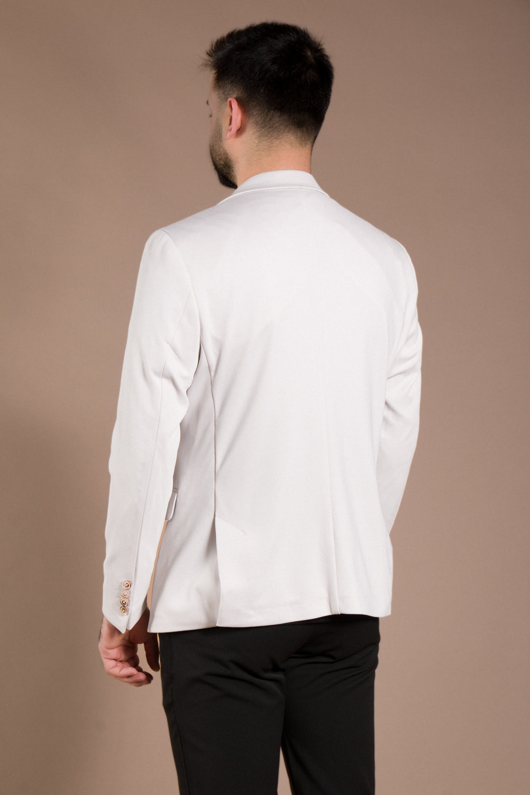 Dokulu Slim Fit Ceket Blazer