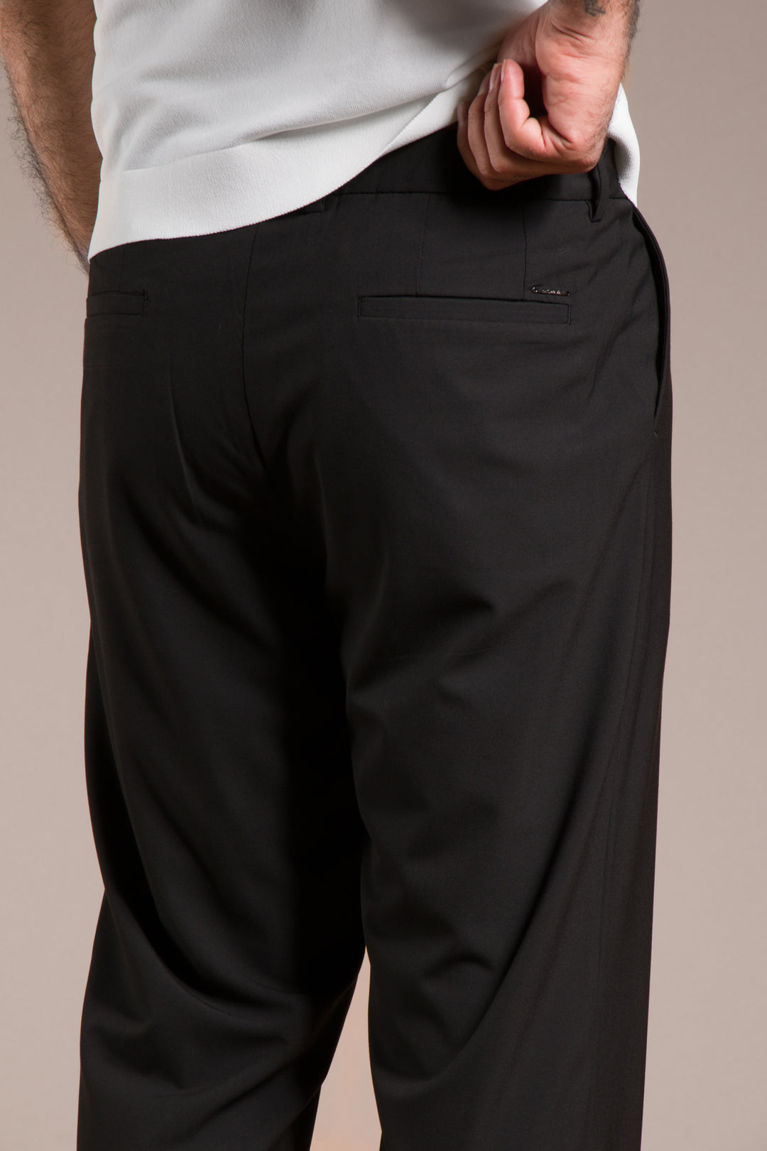 Kumaş Baggy Pantolon