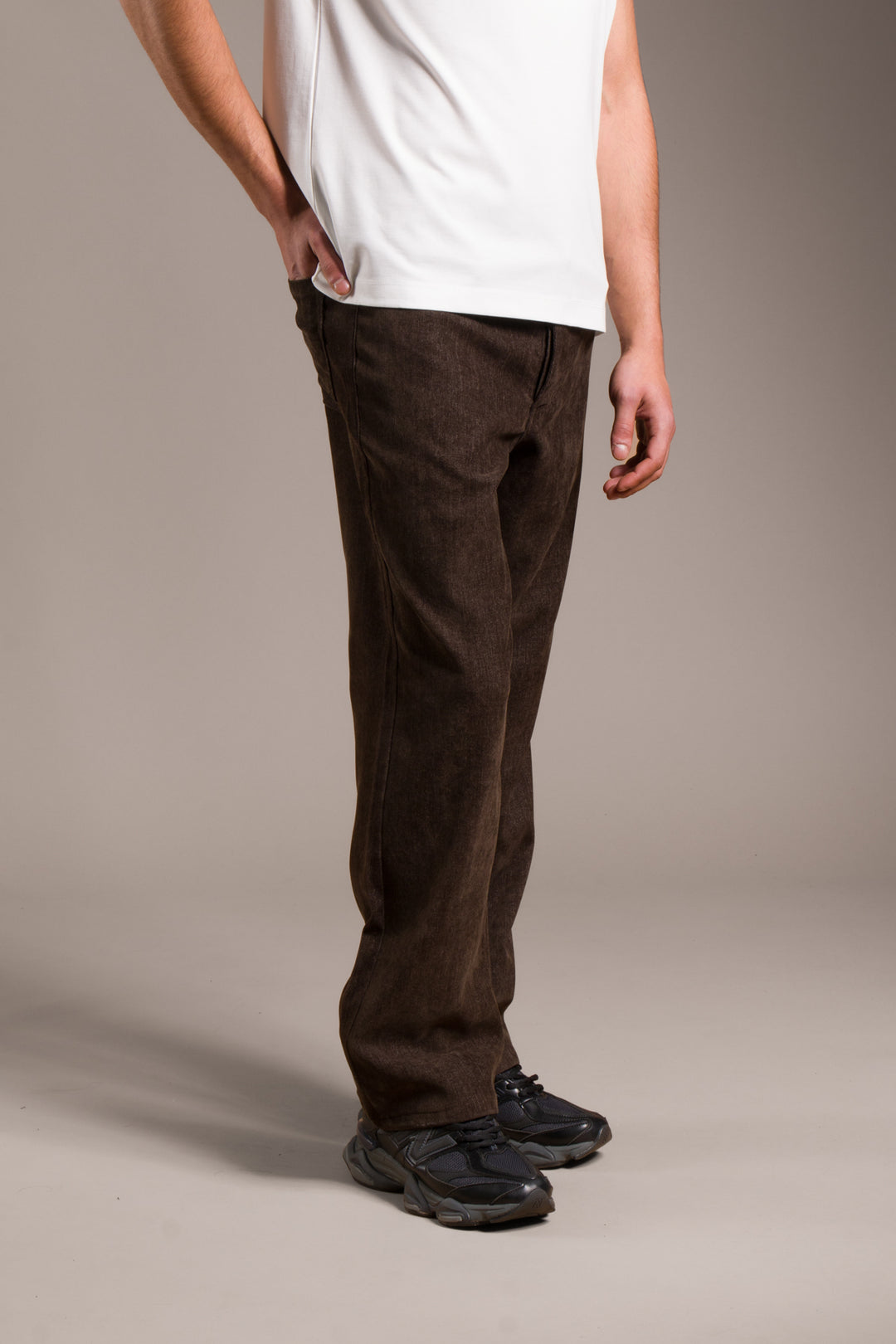 Haki Şönil 5 Cep Regular Fit Pantolon