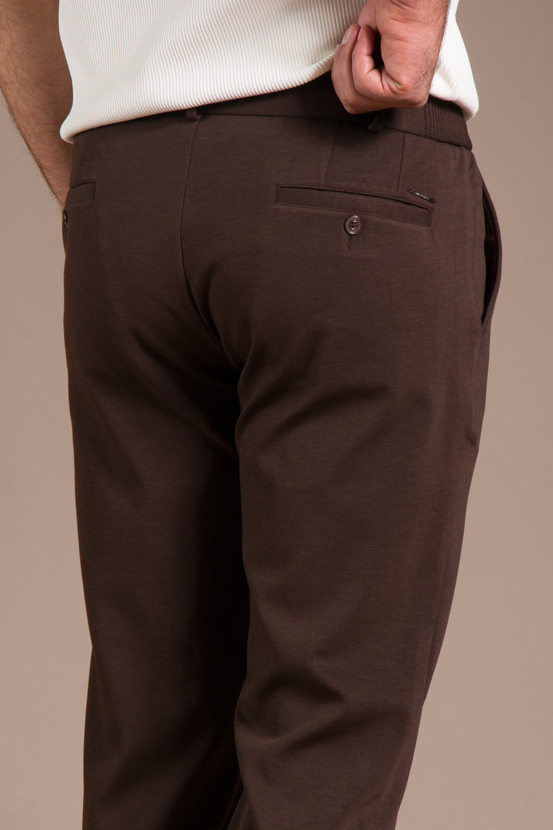 Kahve Vegas Lastikli Slim Fit Jogger