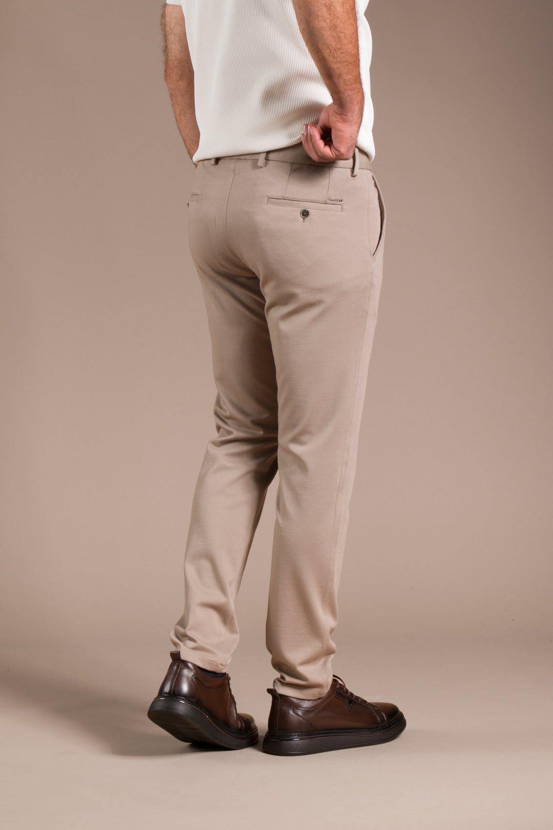 Vizon Monaco Ribanalı Slim Fit Pantolon