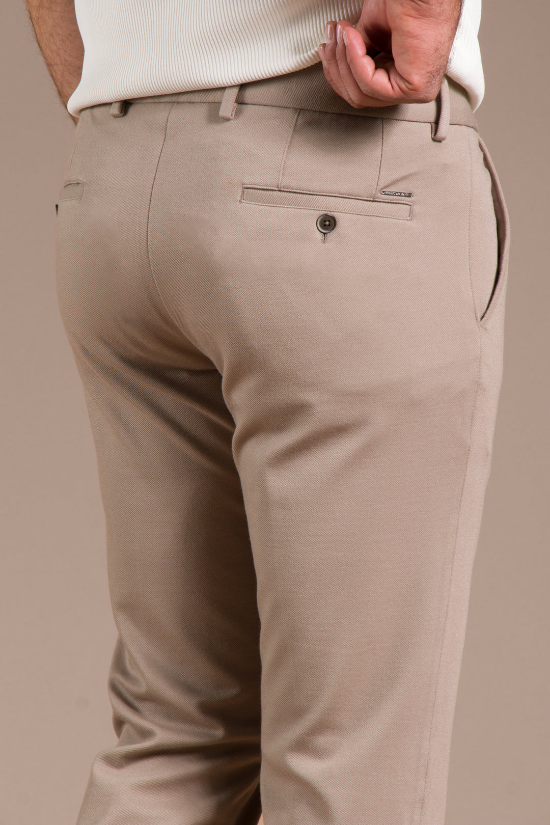 Vizon Monaco Ribanalı Slim Fit Pantolon