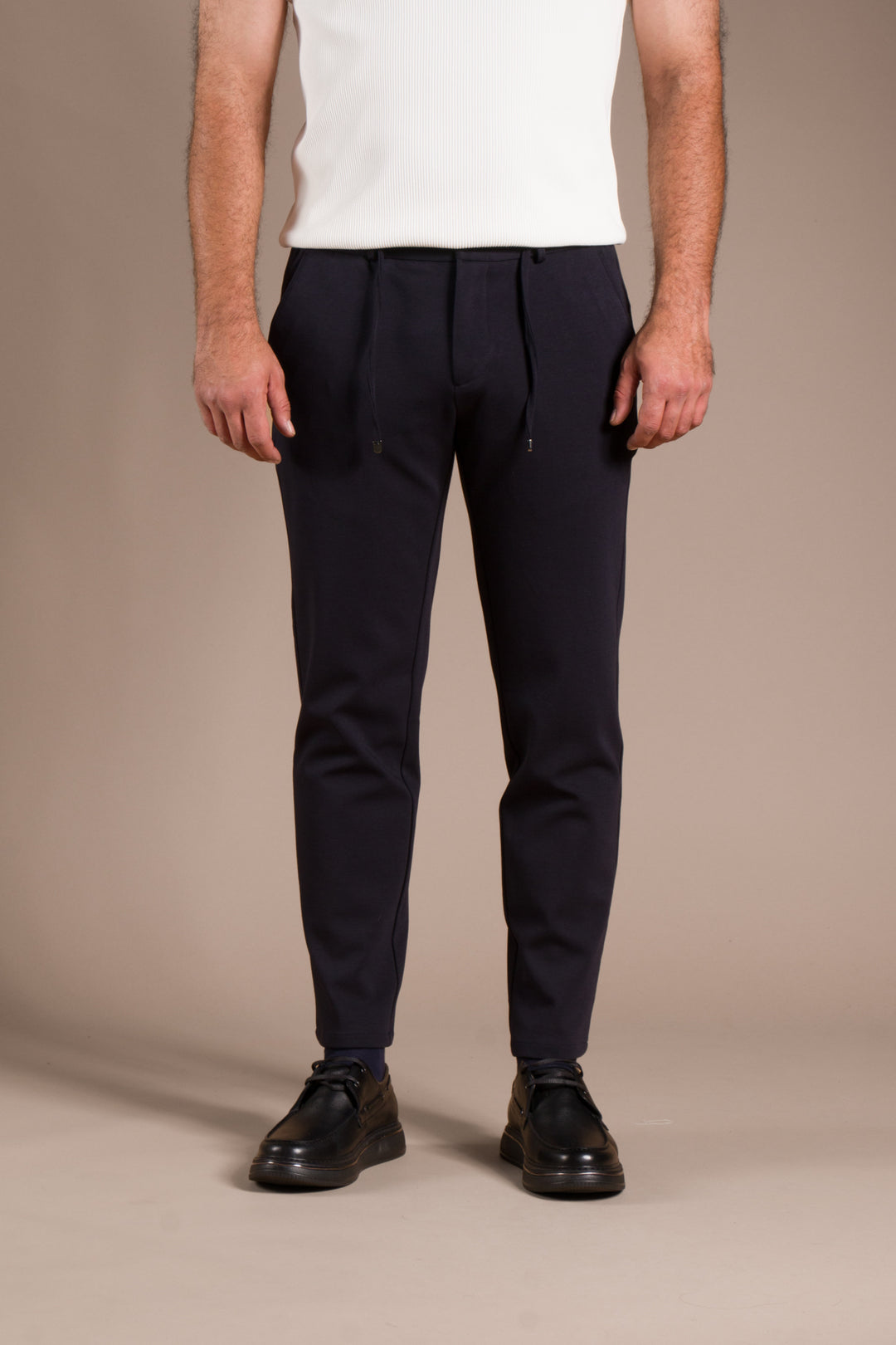 Lacivert Vegas Lastikli Slim Fit Jogger