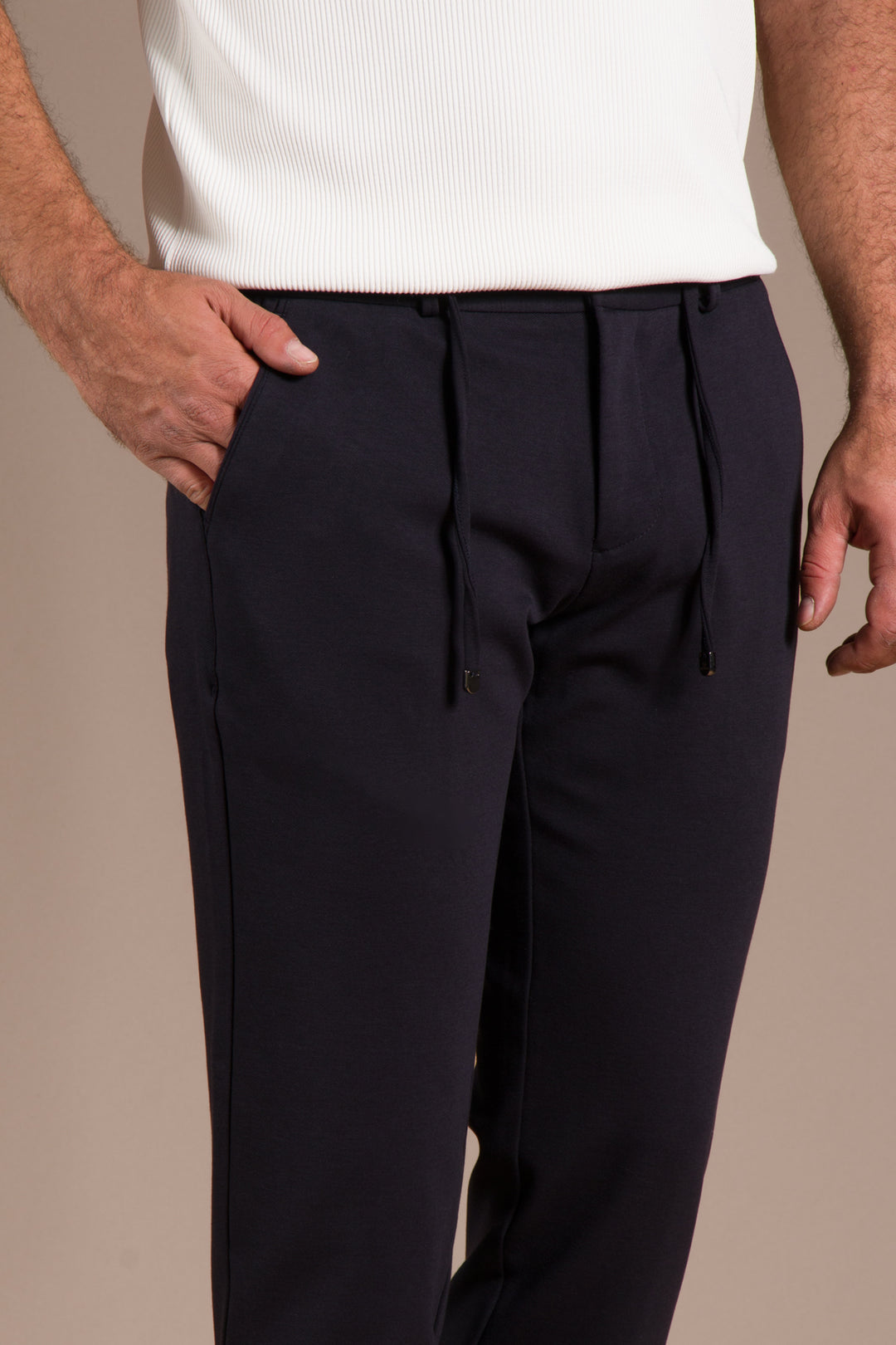 Lacivert Vegas Lastikli Slim Fit Jogger