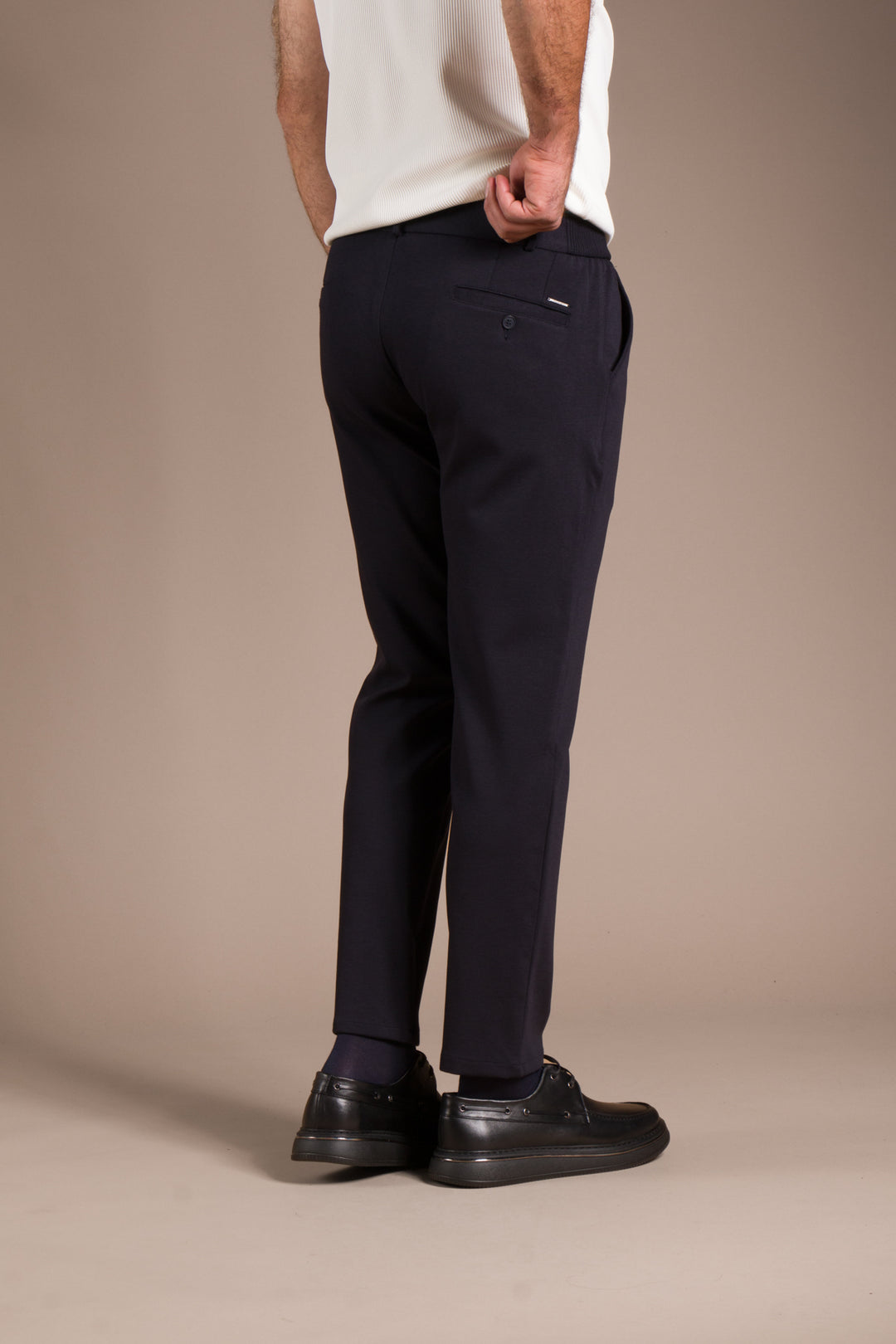 Lacivert Vegas Lastikli Slim Fit Jogger