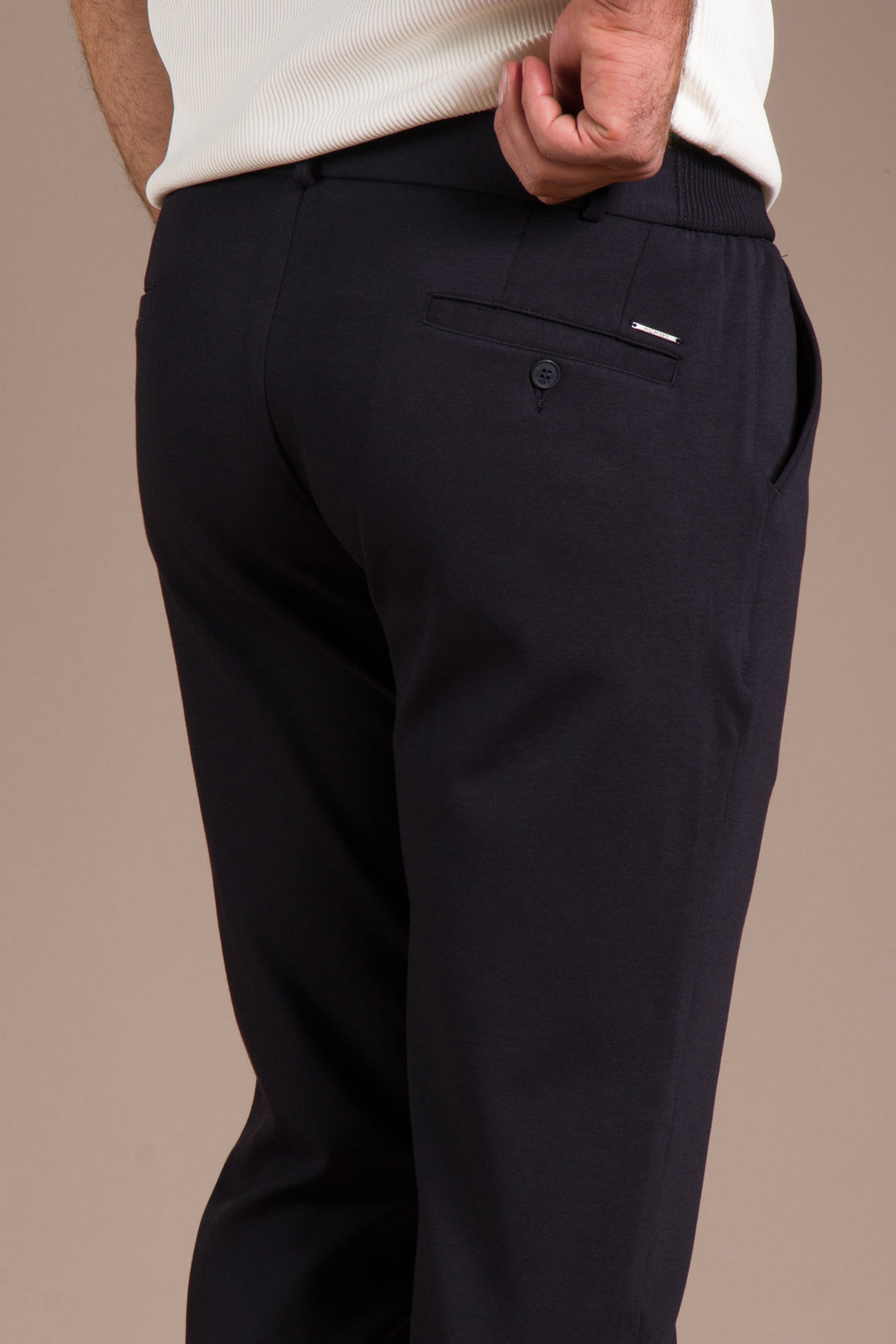Lacivert Vegas Lastikli Slim Fit Jogger