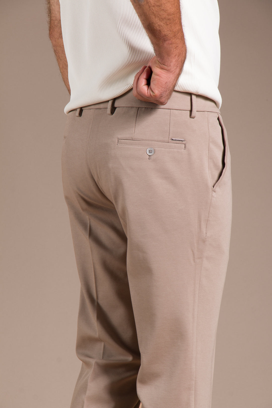 Bej Vegas Regular Fit Pantolon