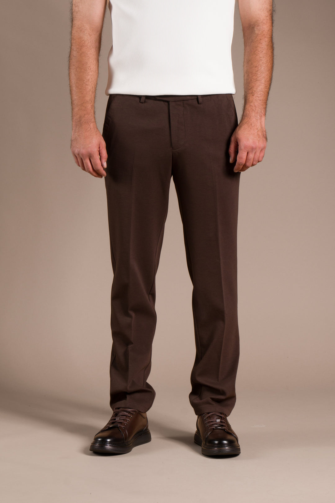 Kahve Vegas Regular Fit Pantolon