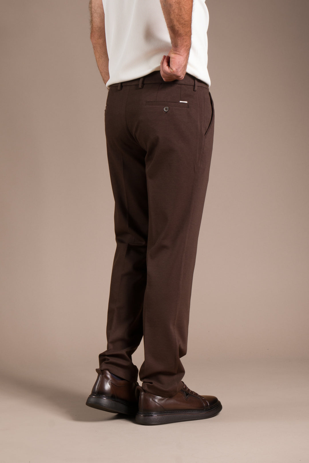 Kahve Vegas Regular Fit Pantolon