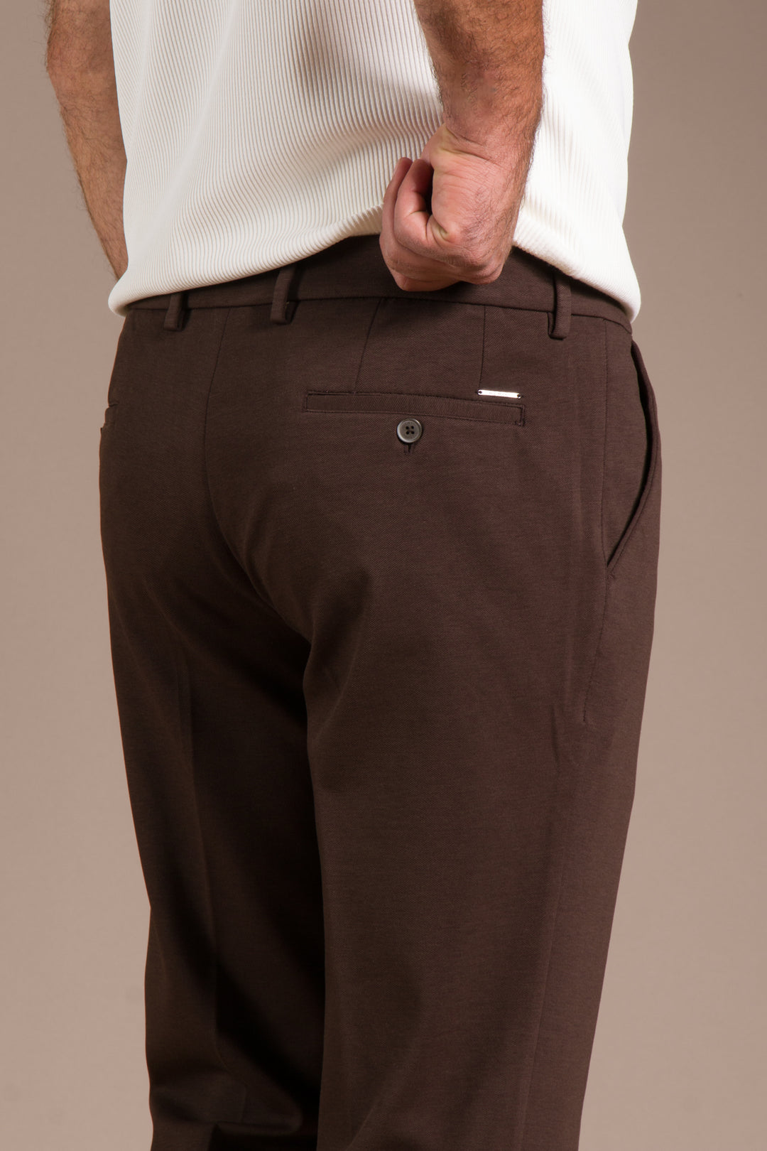 Kahve Vegas Regular Fit Pantolon