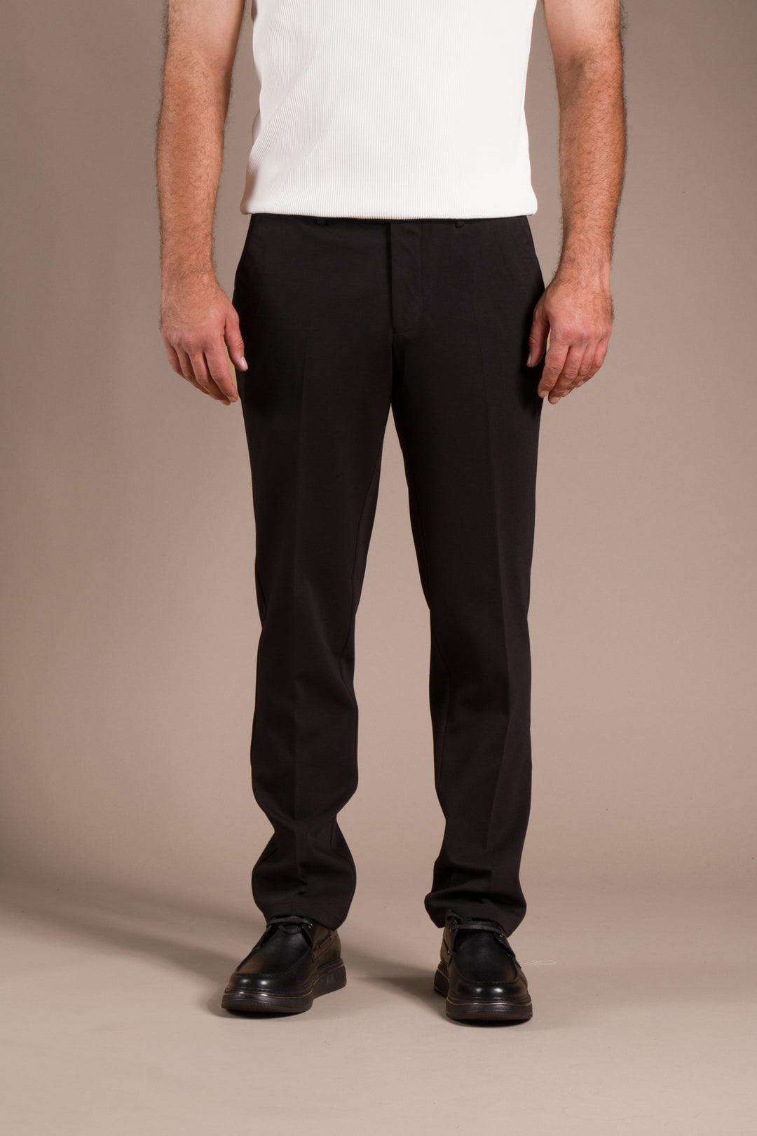 Siyah Vegas Regular Fit Pantolon