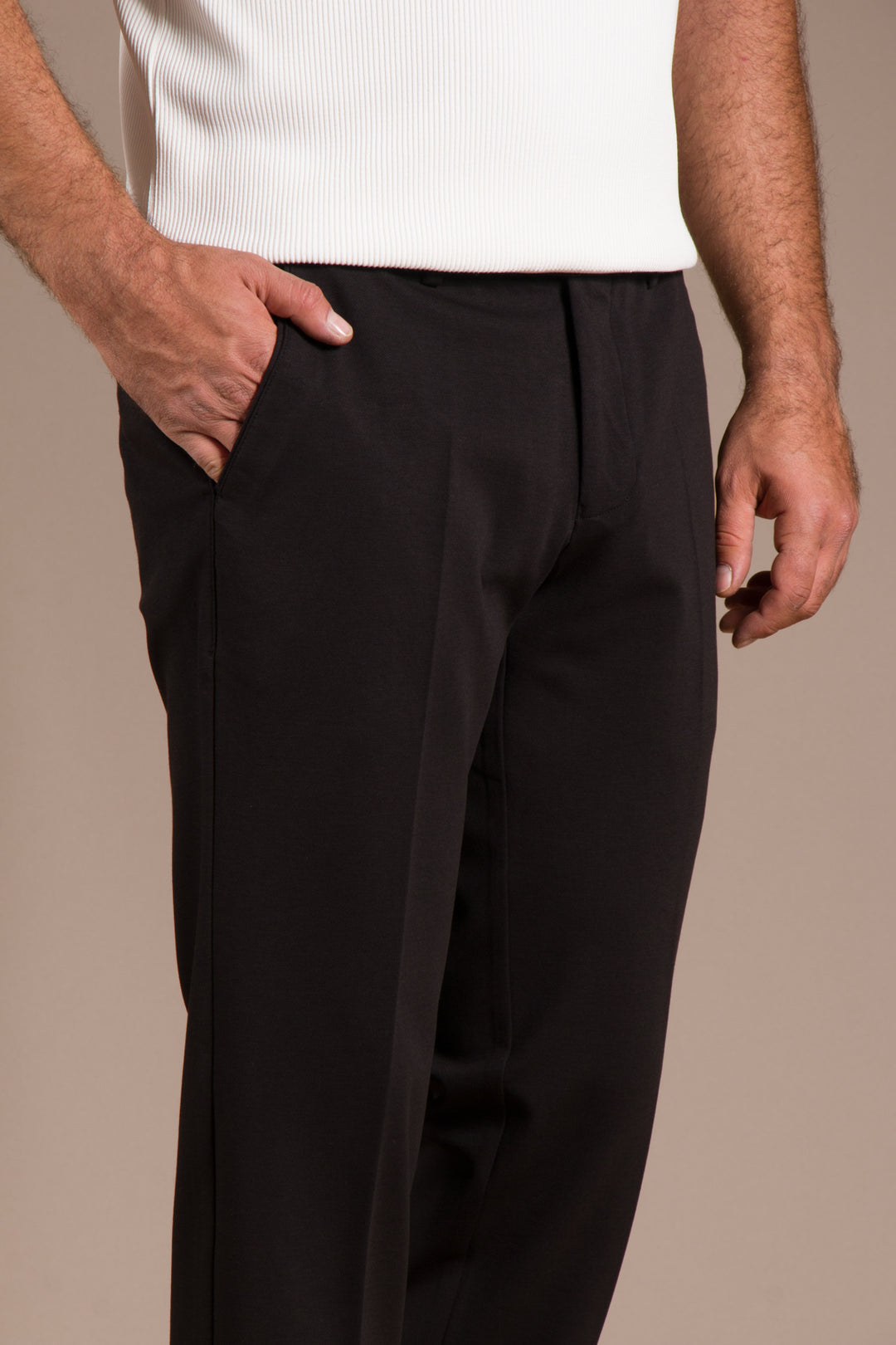 Siyah Vegas Regular Fit Pantolon