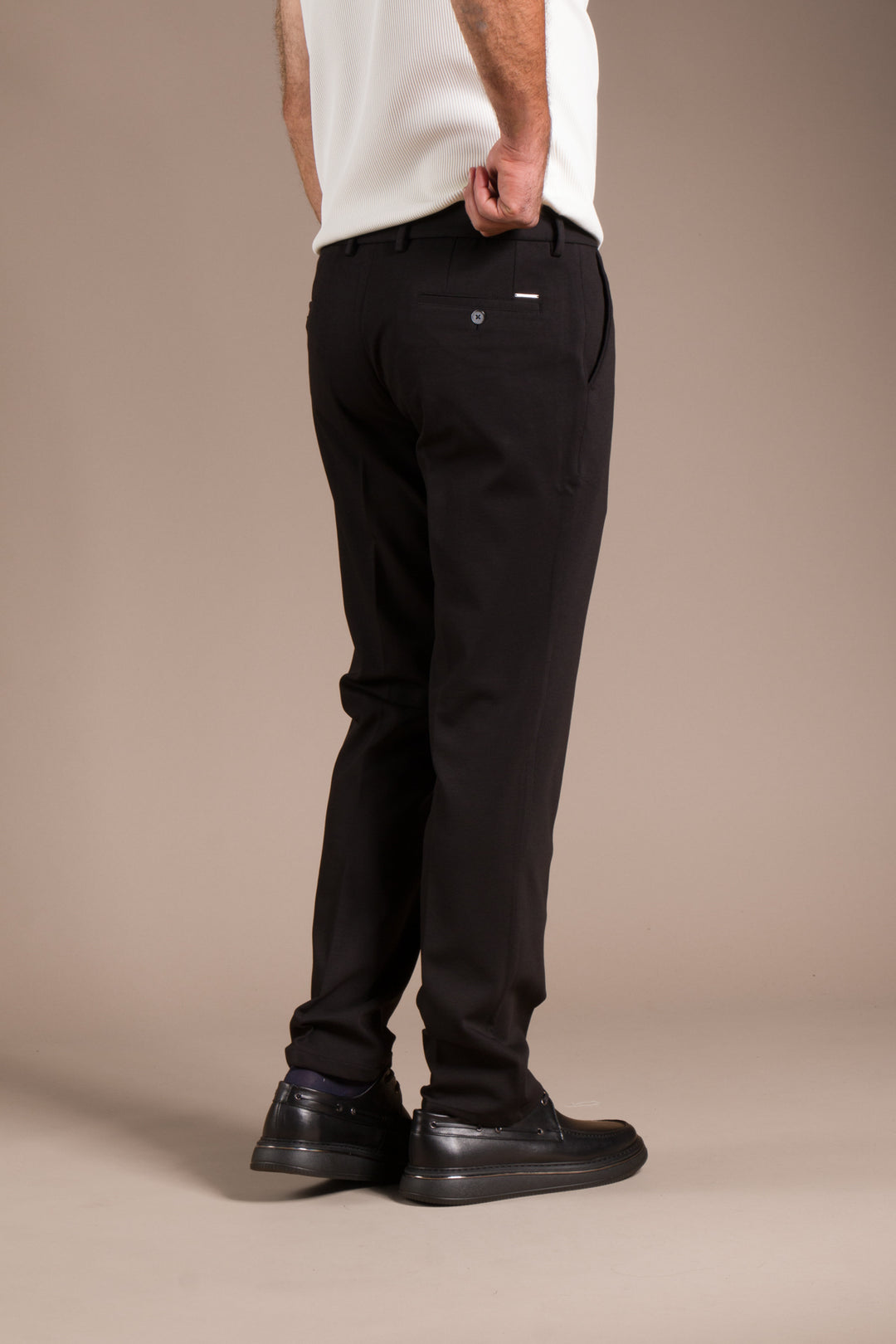 Siyah Vegas Regular Fit Pantolon