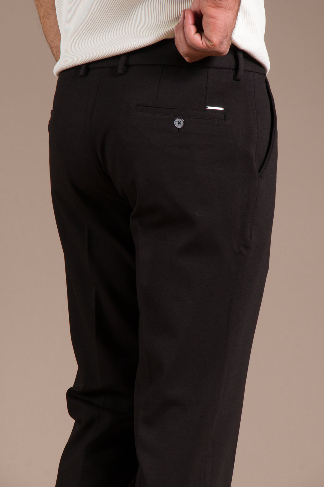 Siyah Vegas Regular Fit Pantolon