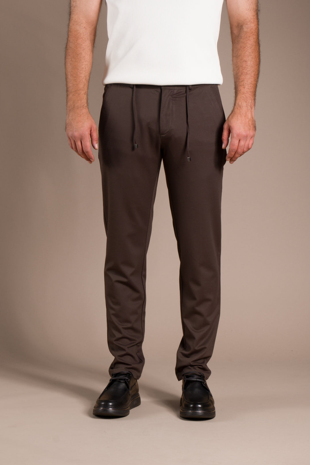 Haki Nicole Lastikli Slim Fit Jogger