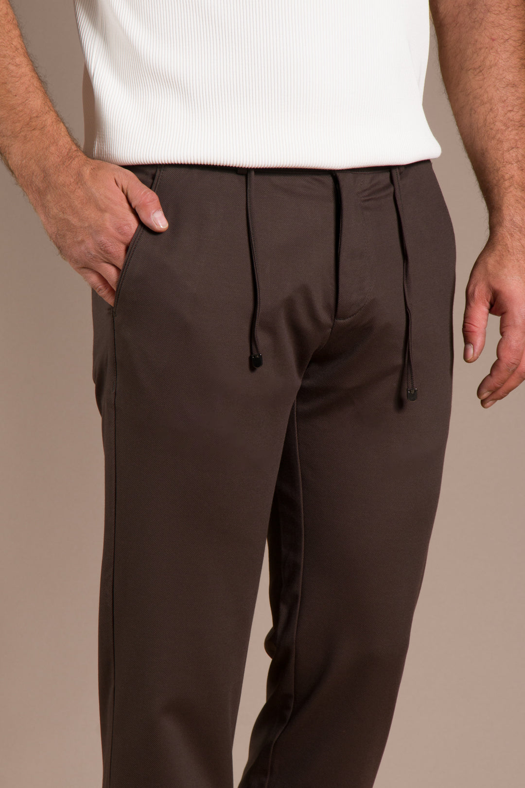 Haki Nicole Lastikli Slim Fit Jogger