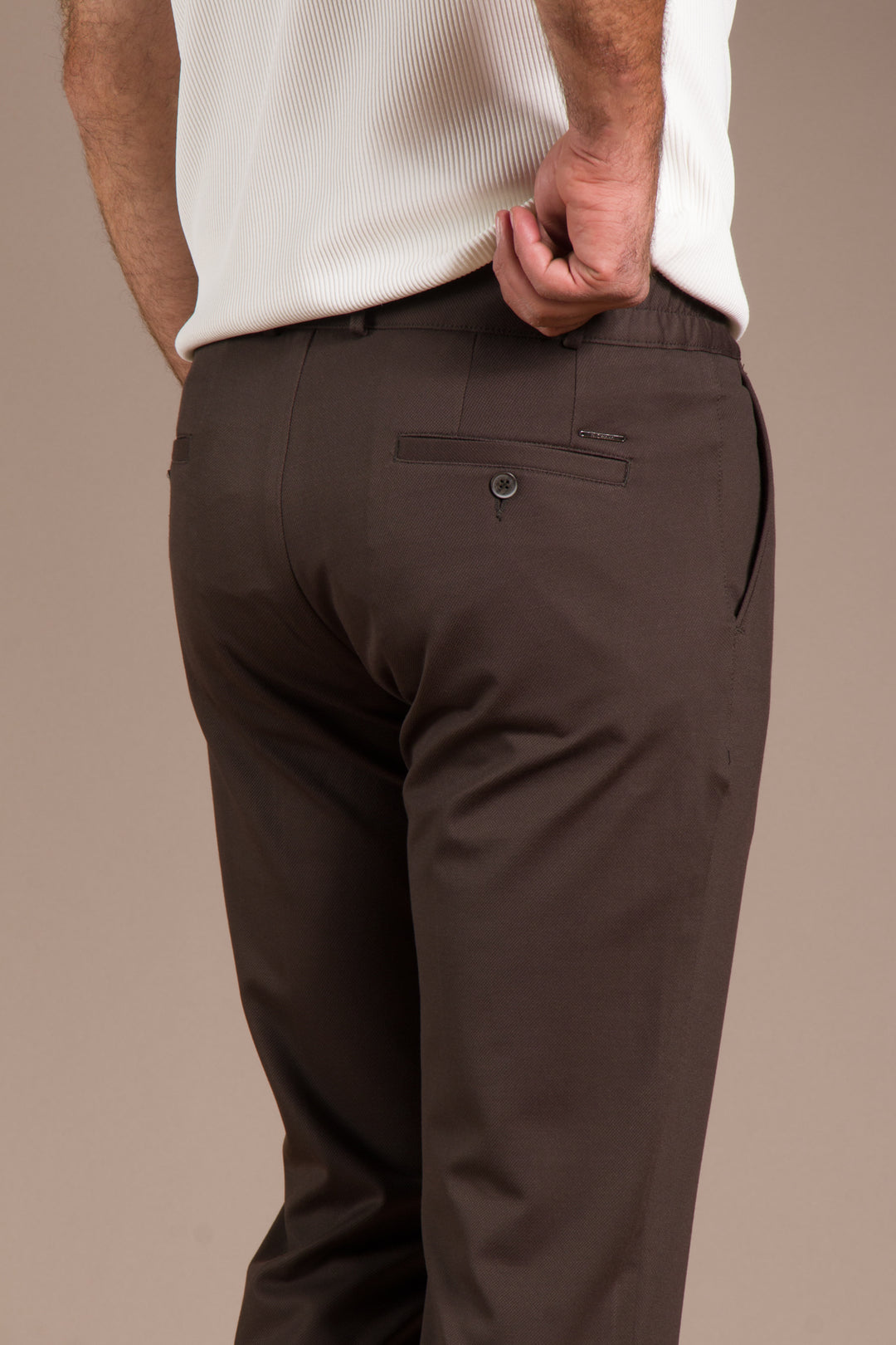 Haki Nicole Lastikli Slim Fit Jogger