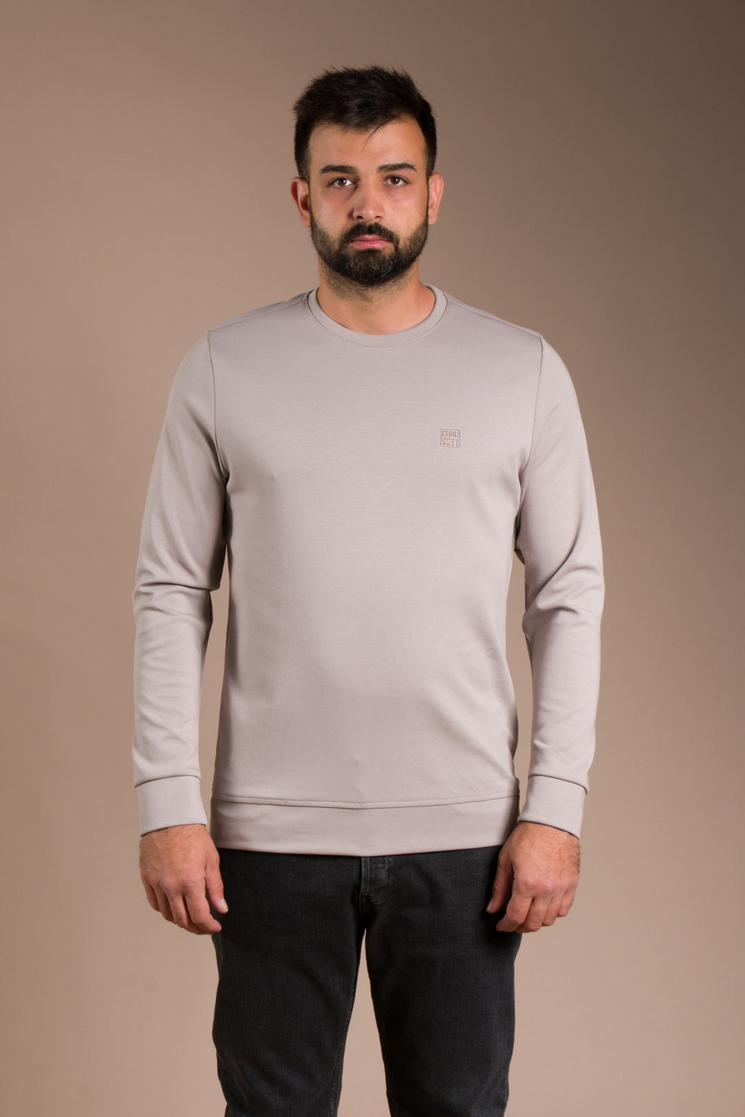 Gri Soft Basic Sweatshirt