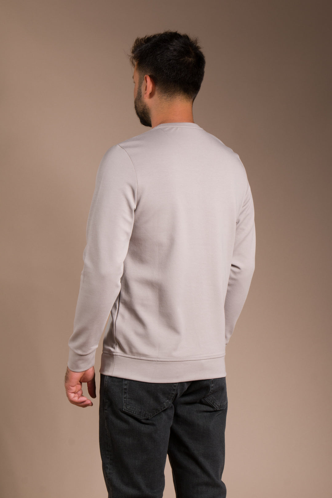 Gri Soft Basic Sweatshirt