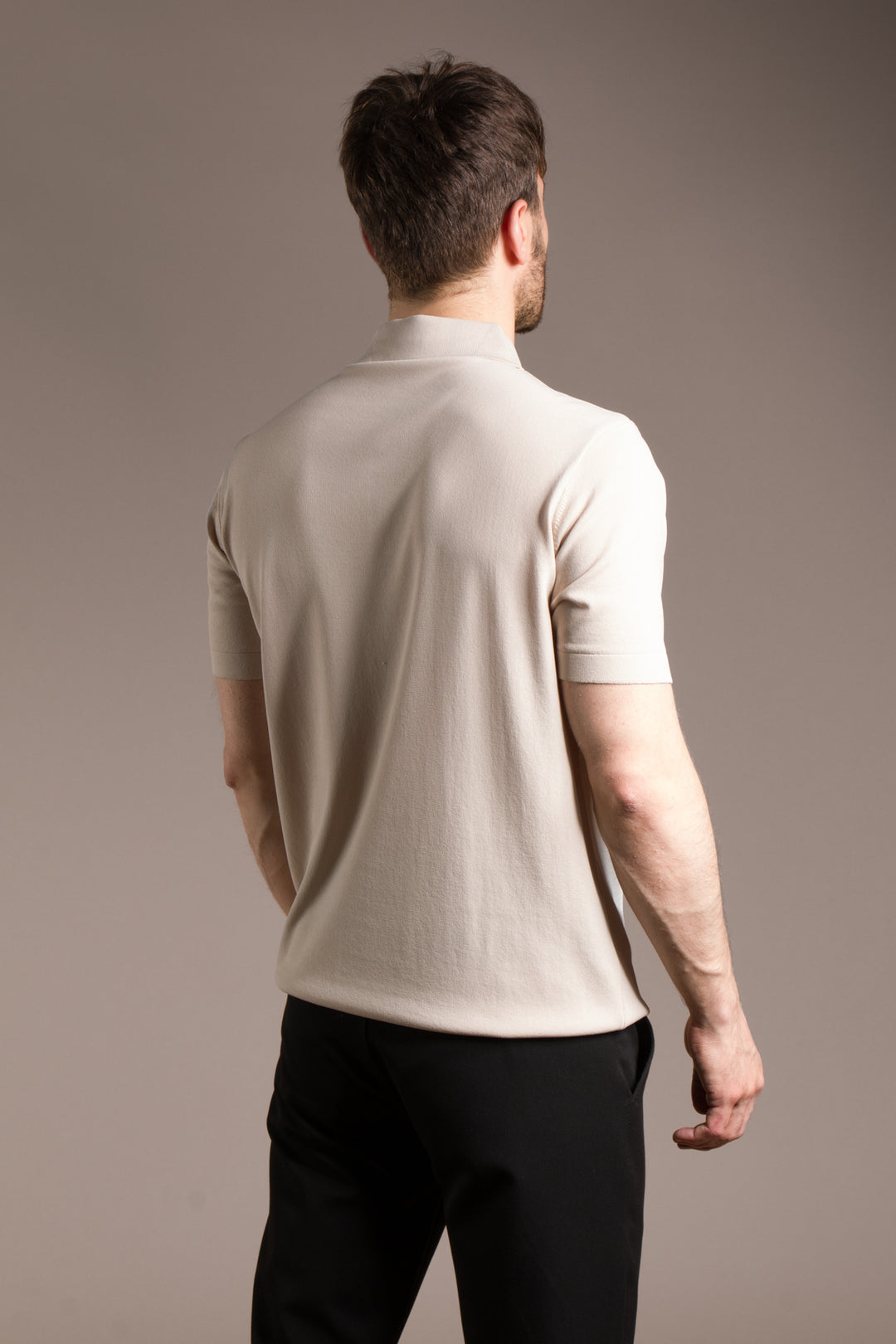 Rayon İplik Polo Basic T-Shirt