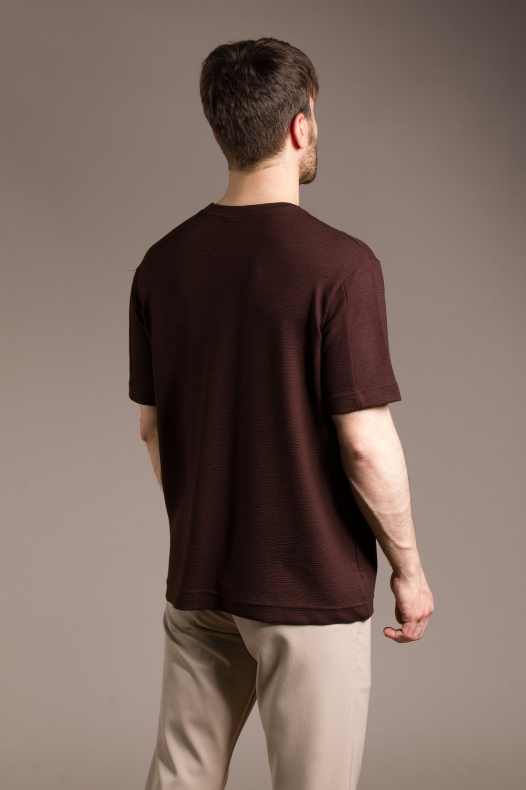 Dokulu Nakışlı Oversize T-Shirt