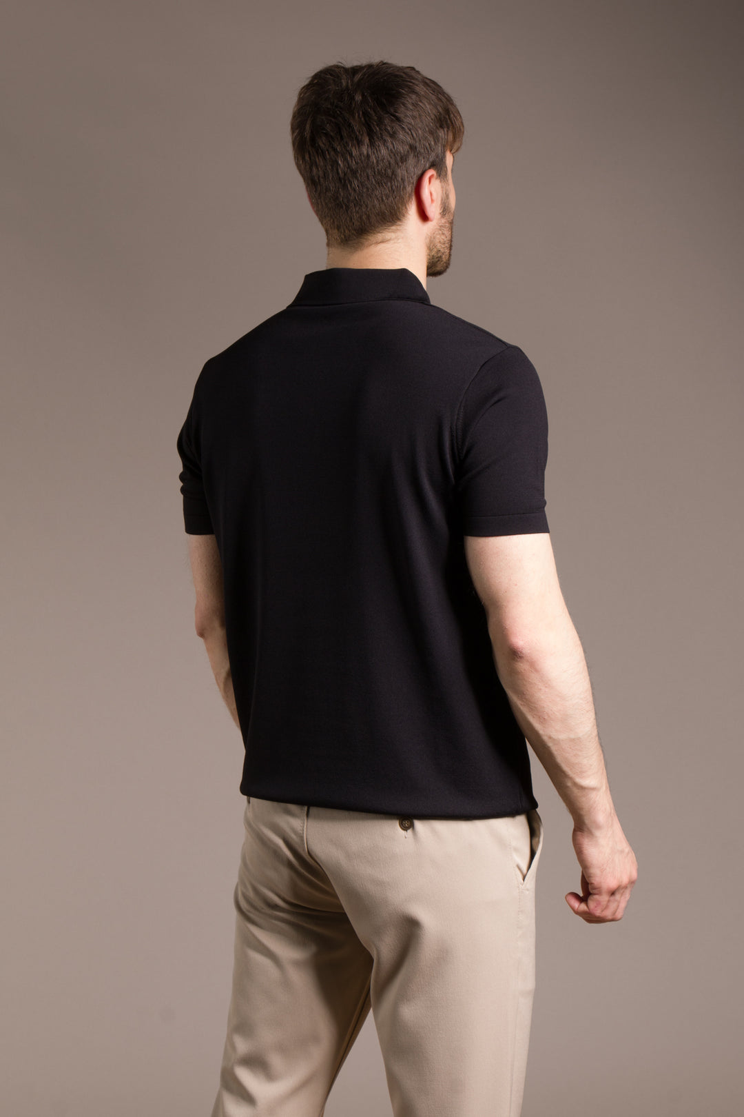 Rayon İplik Polo Basic T-Shirt
