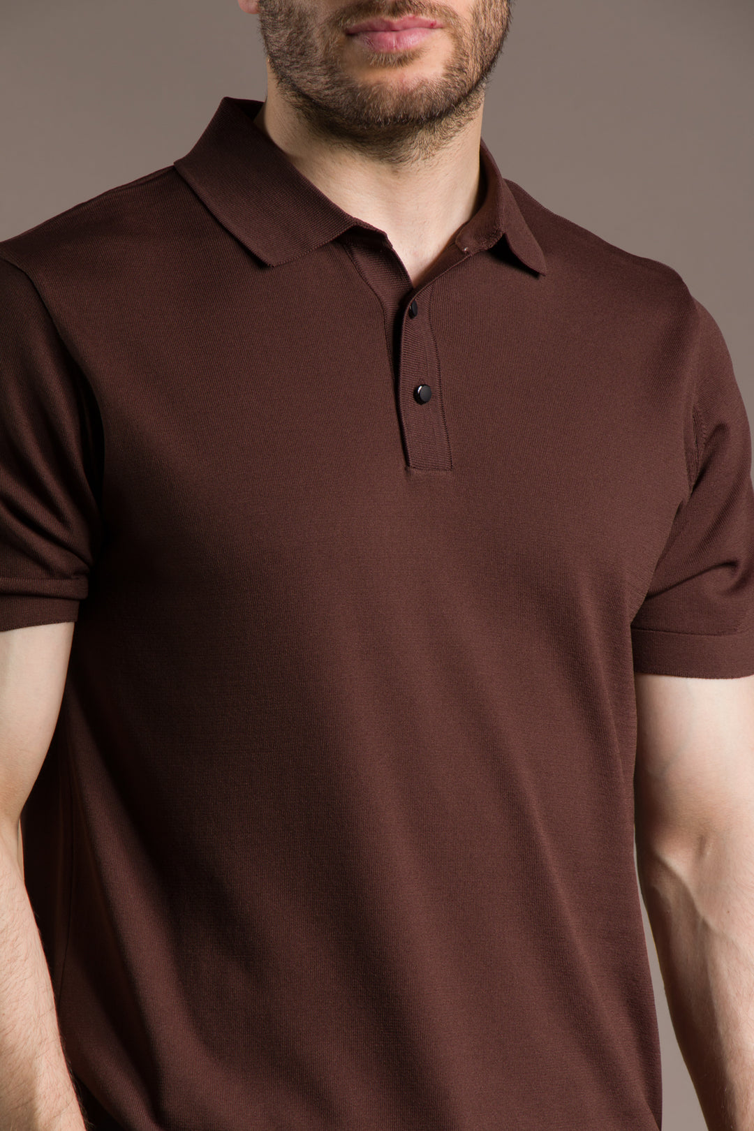 Rayon İplik Polo Basic T-Shirt