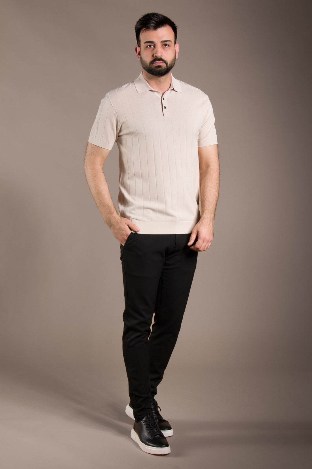 Rayon Polo Yaka T-Shirt
