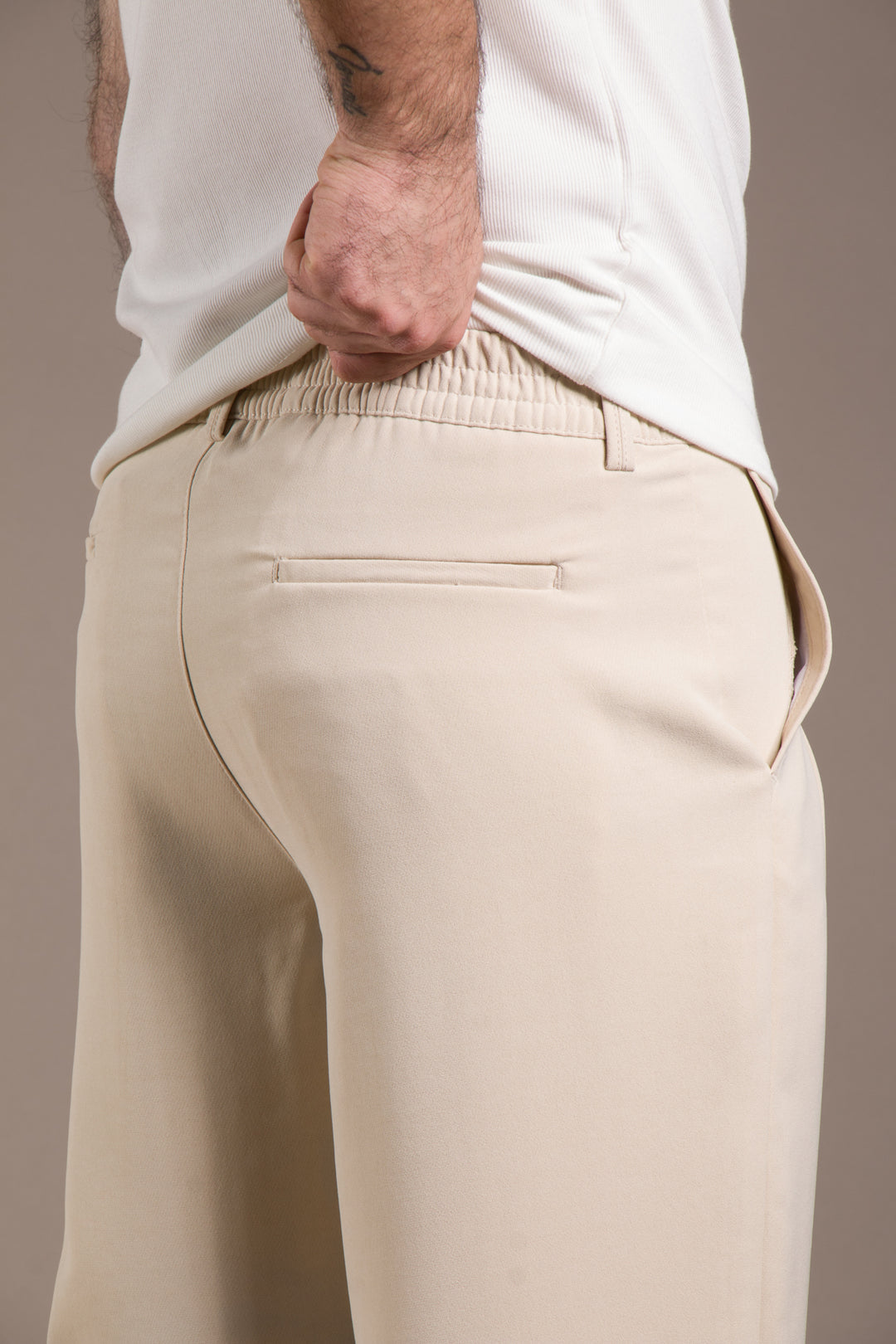 Pileli Baggy Fit Pantolon